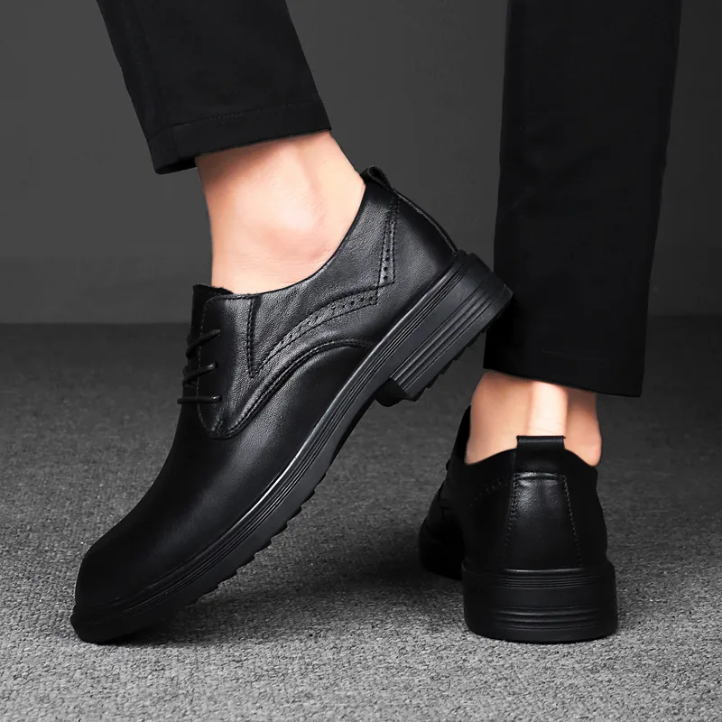 Black tailed Deer Dress Shoes Unisex-4