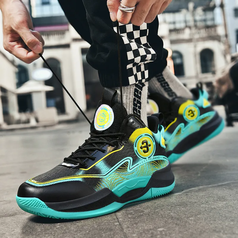 Black tailed Deer Cushioning, Slip Resistant, And Abrasion Resistant High Top Basketball Shoes Unisex-24