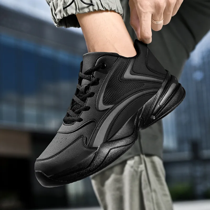 Black tailed Deer Cushioning, Slip Resistant, And Abrasion Resistant Mid Top Casual Running Shoes Men's-11