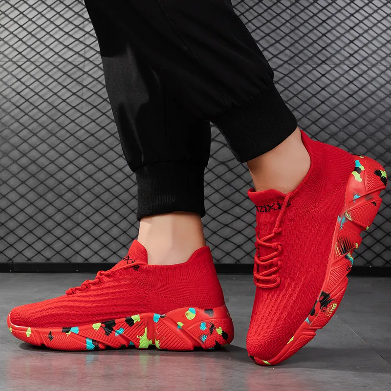 Black tailed Deer Breathable And Lightweight Low Top Casual Running Shoes Unisex-3