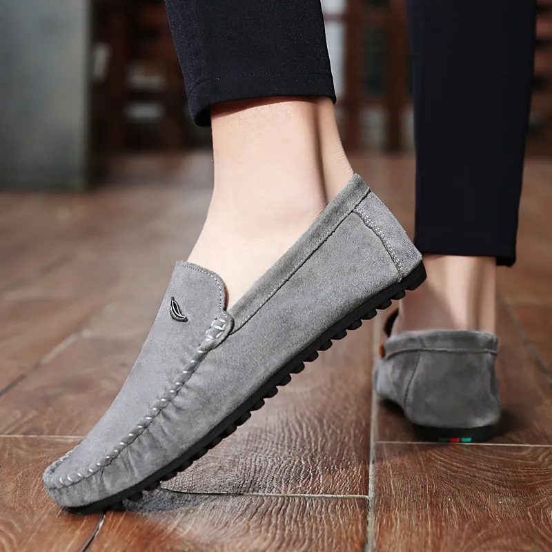 Black tailed Deer Loafers Men's-15