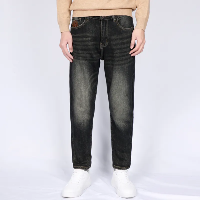 Wit Jeans Men Black Blue-2