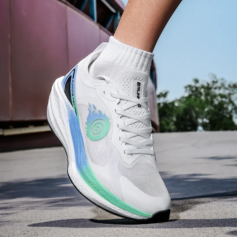 AVJV Running Shoes Unisex Low Top Blue-5