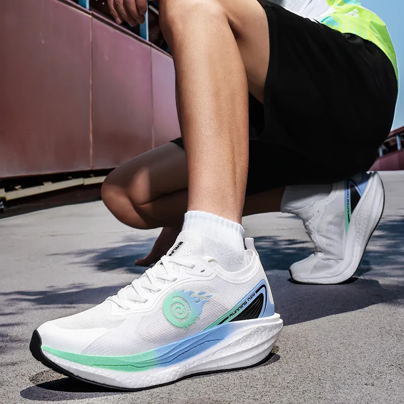 AVJV Running Shoes Unisex Low Top Blue-6
