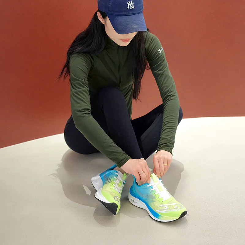 AVJV Running Shoes Men Low Top Blue-7
