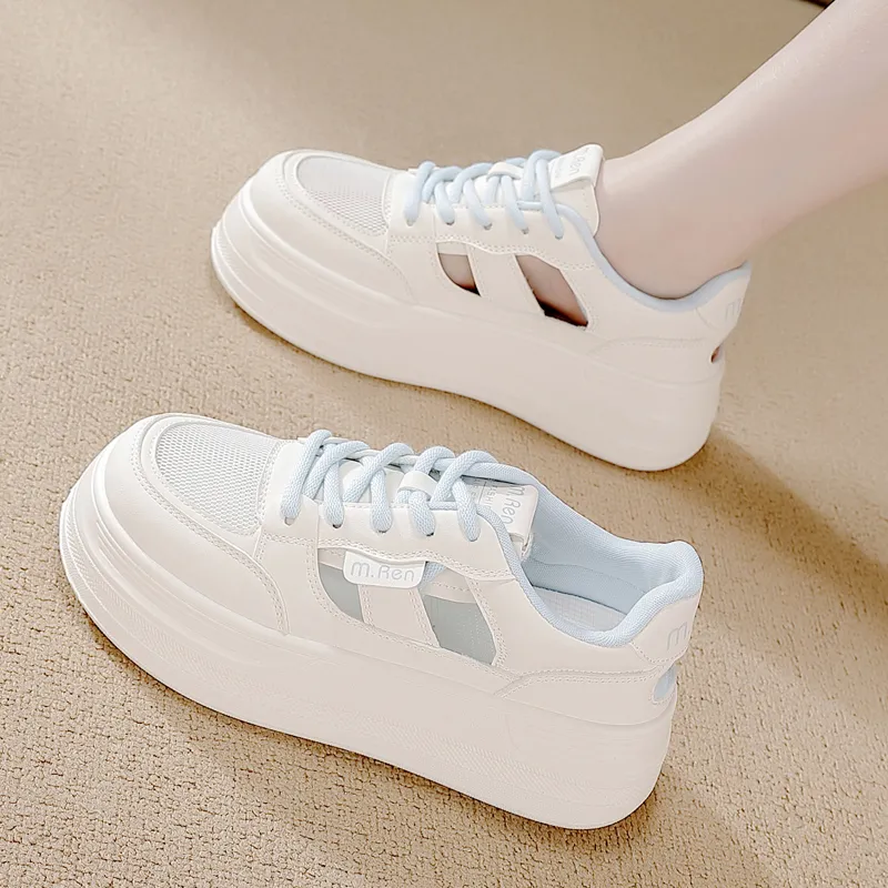 REIHUNG Low Top Skateboard Shoes Women's-4