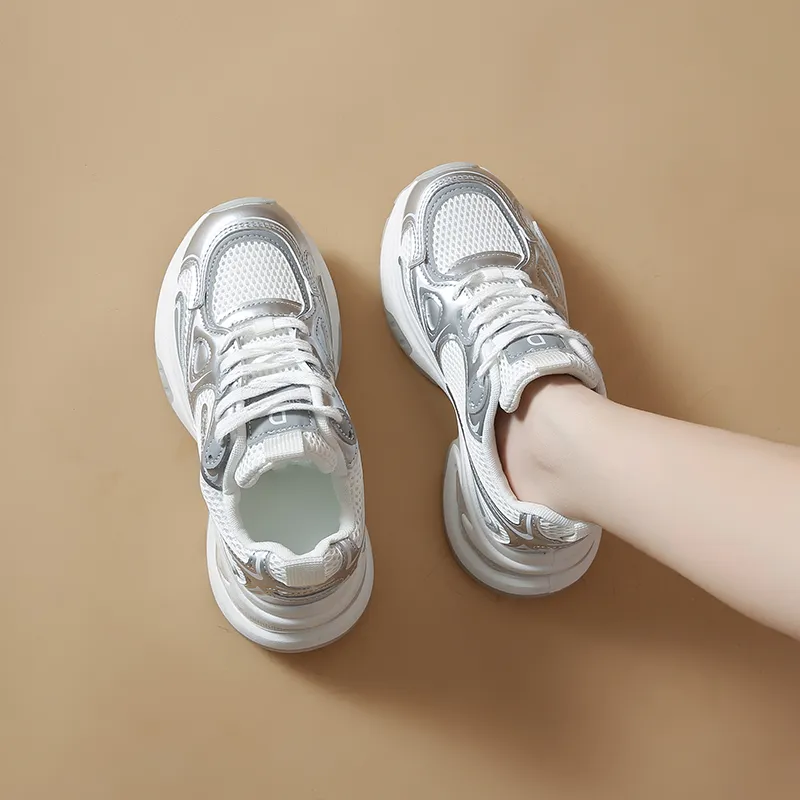 REIHUNG Low Top Chunky Sneakers Women's-4