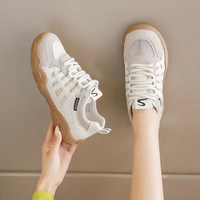 REIHUNG Shock Absorbing, Non Slip, Wear Resistant, Breathable And Lightweight Low Top Casual Shoes Women's-13