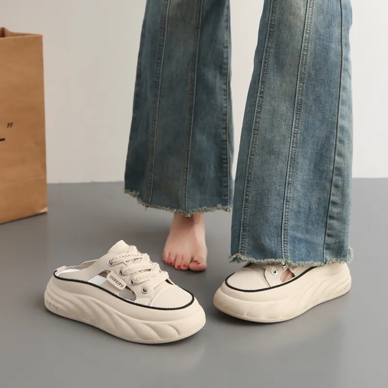 REIHUNG Wrap toe Slippers Women's-14