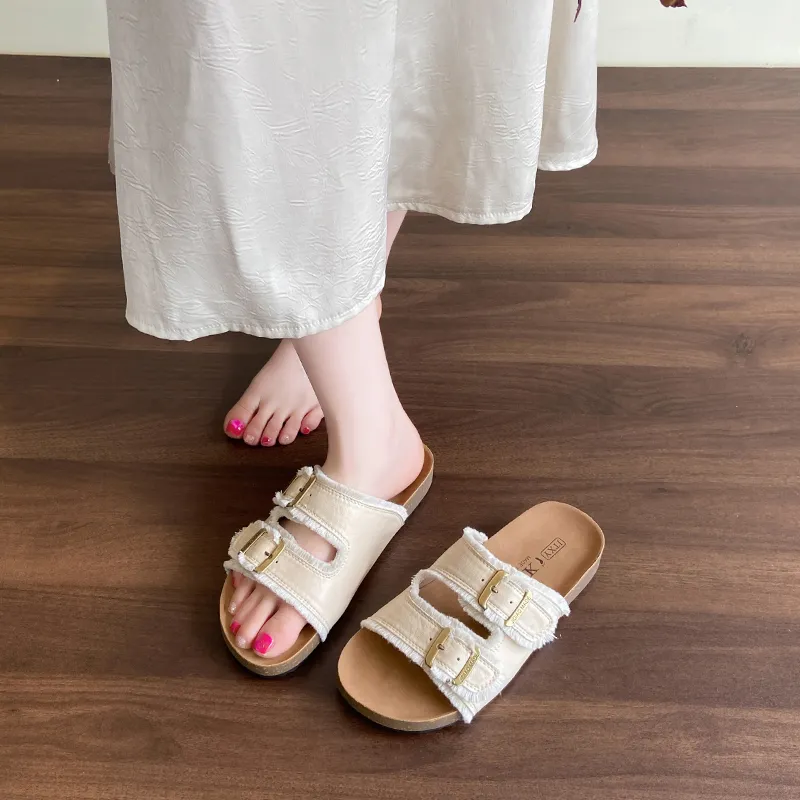 REIHUNG Quiet Slide Slippers Women's-19