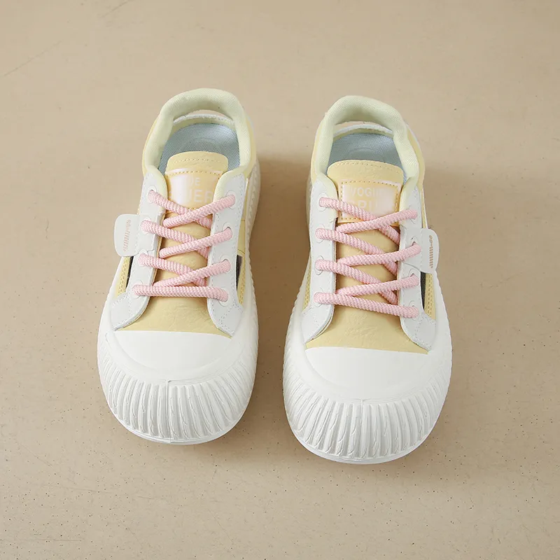 REIHUNG Slip Resistant Low Top Skateboard Shoes Women's-17