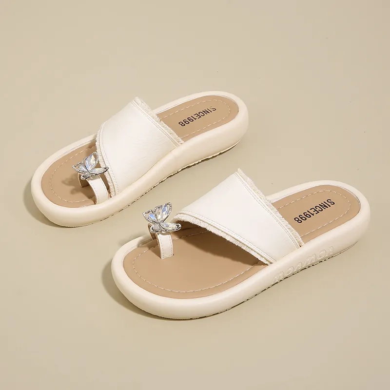 REIHUNG Rubber Sole Quiet, Slip Resistant, Odor Resistant Slide Slippers Women's-6