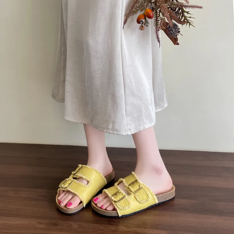 REIHUNG Quiet Slide Slippers Women's-9