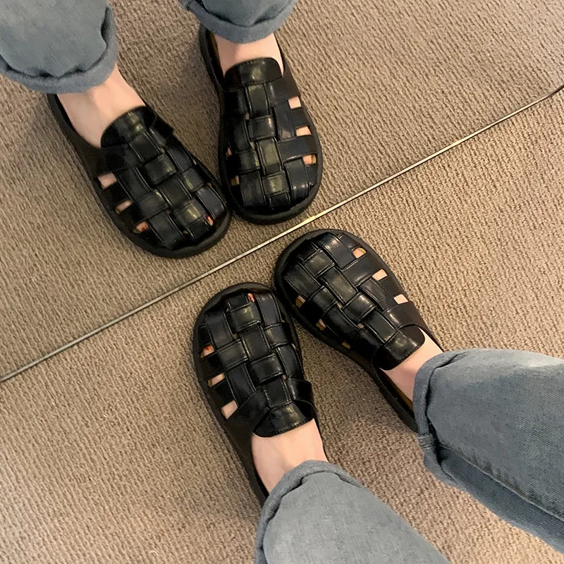 REIHUNG Wrap toe Slippers Women's-22