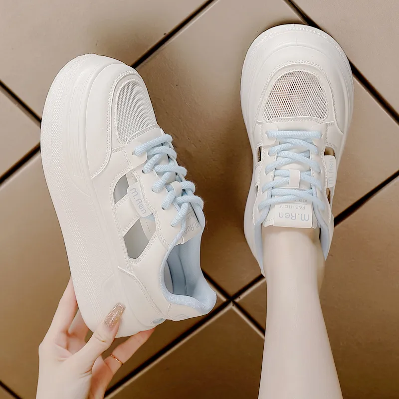 REIHUNG Low Top Skateboard Shoes Women's-5