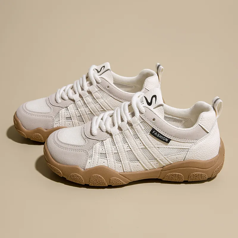 REIHUNG Shock Absorbing, Non Slip, Wear Resistant, Breathable And Lightweight Low Top Casual Shoes Women's-8