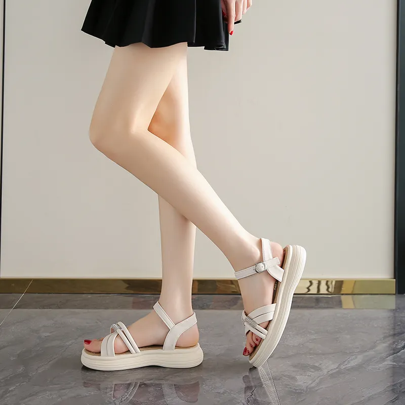REIHUNG One Strap Sandals Women's-2