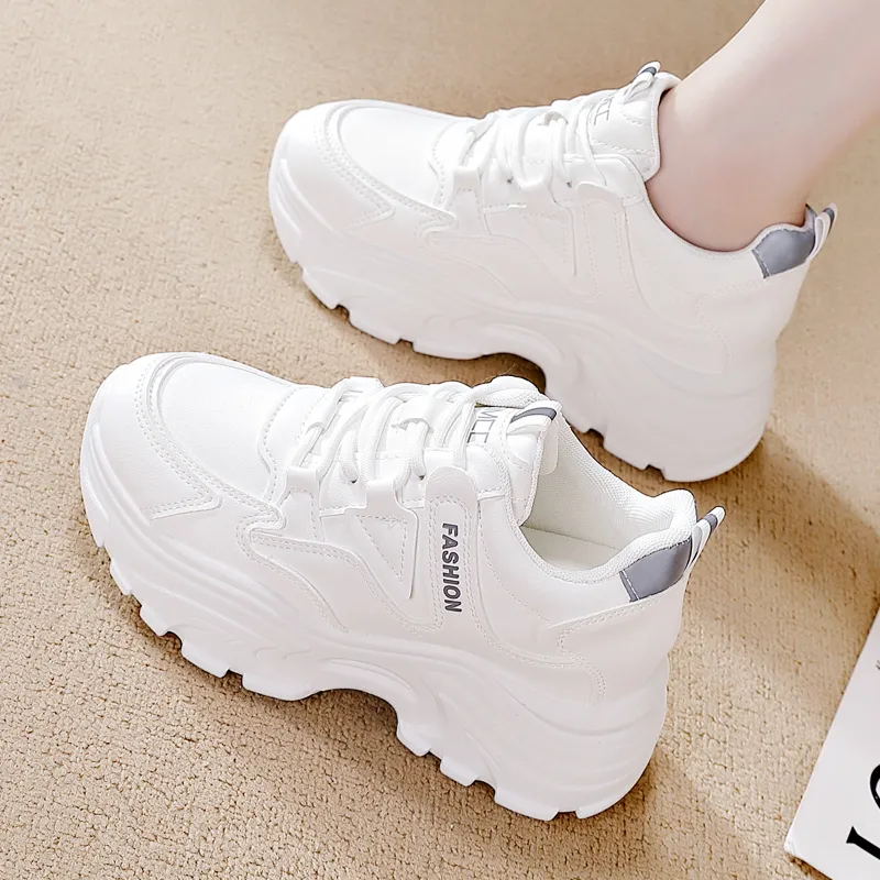 REIHUNG Low Top Chunky Sneakers Women's-4