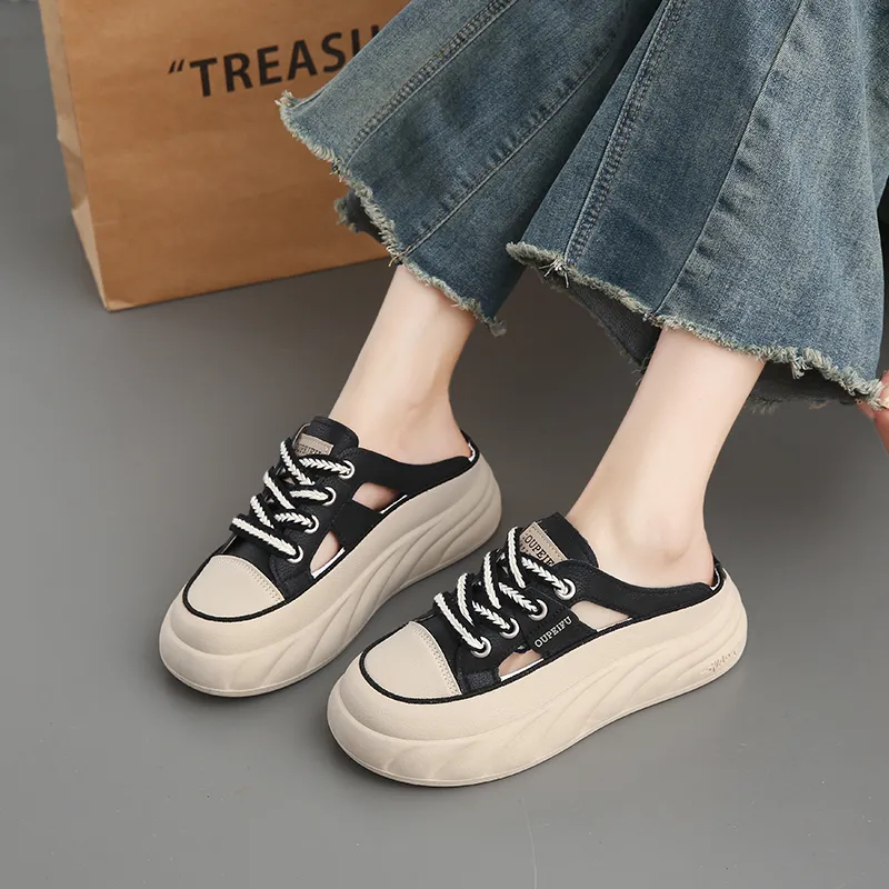 REIHUNG Wrap toe Slippers Women's-11
