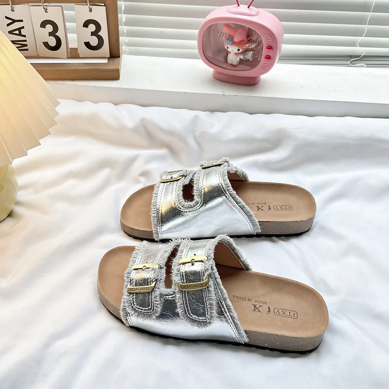 REIHUNG Quiet Slide Slippers Women's-3