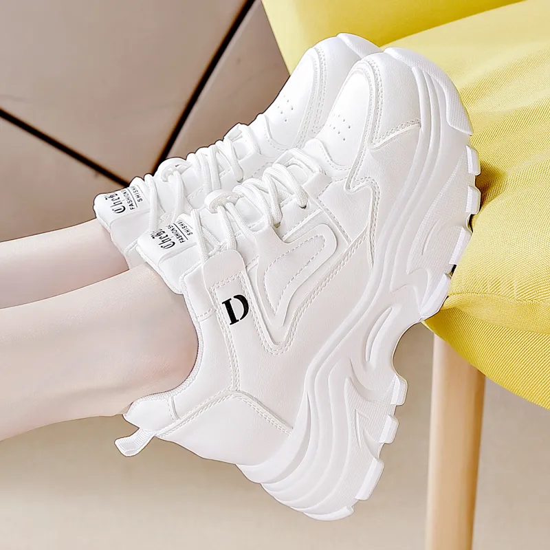 REIHUNG Low Top Chunky Sneakers Women's-14