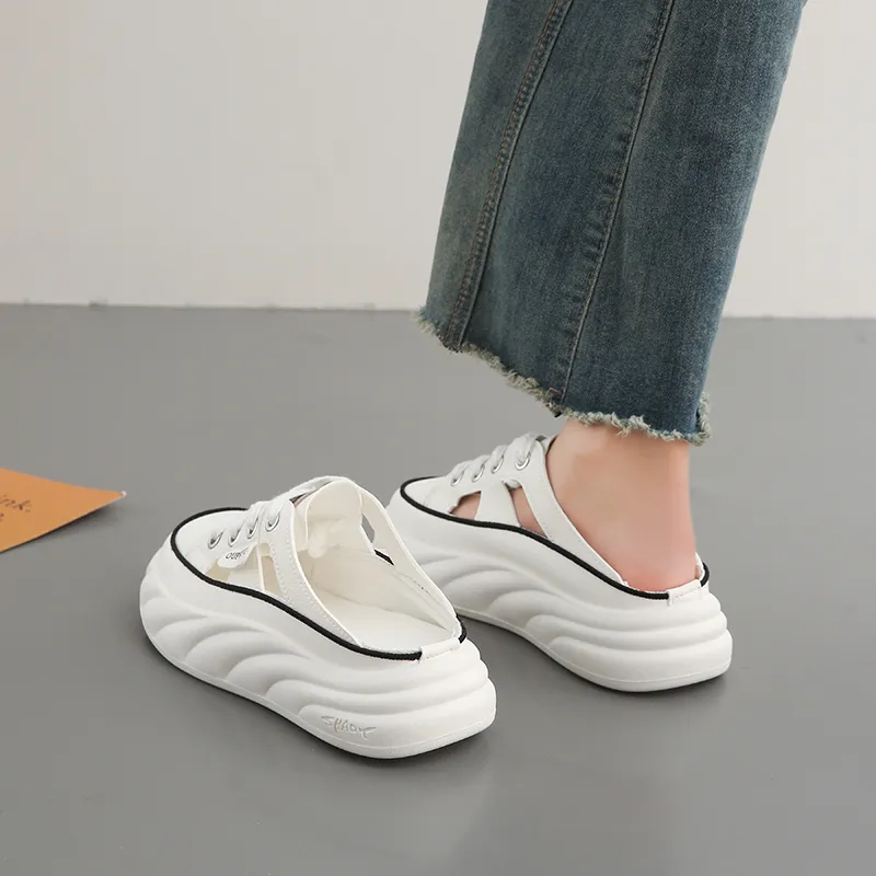 REIHUNG Wrap toe Slippers Women's-3
