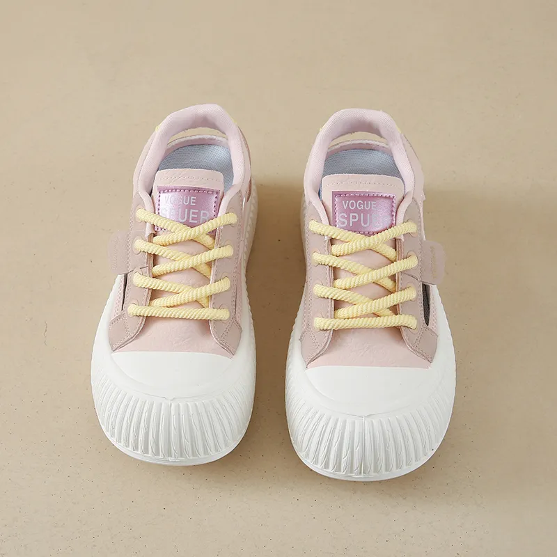 REIHUNG Slip Resistant Low Top Skateboard Shoes Women's-7