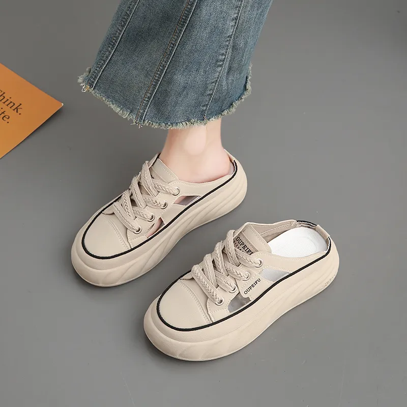 REIHUNG Wrap toe Slippers Women's-16