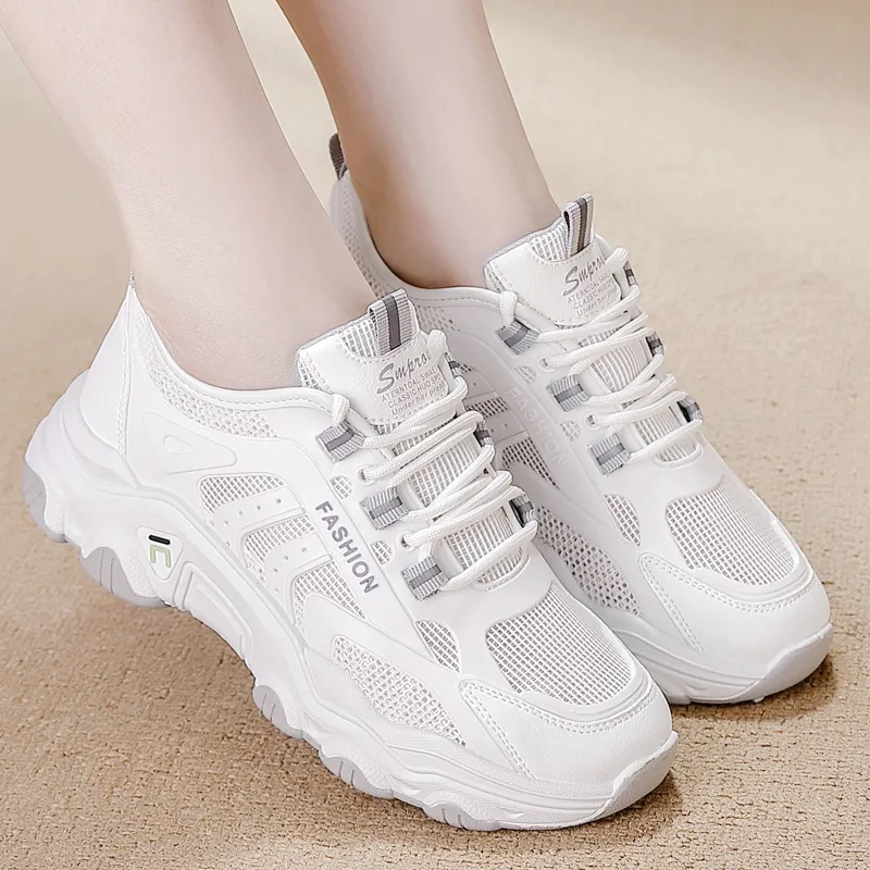 REIHUNG Low Top Chunky Sneakers Women's-9