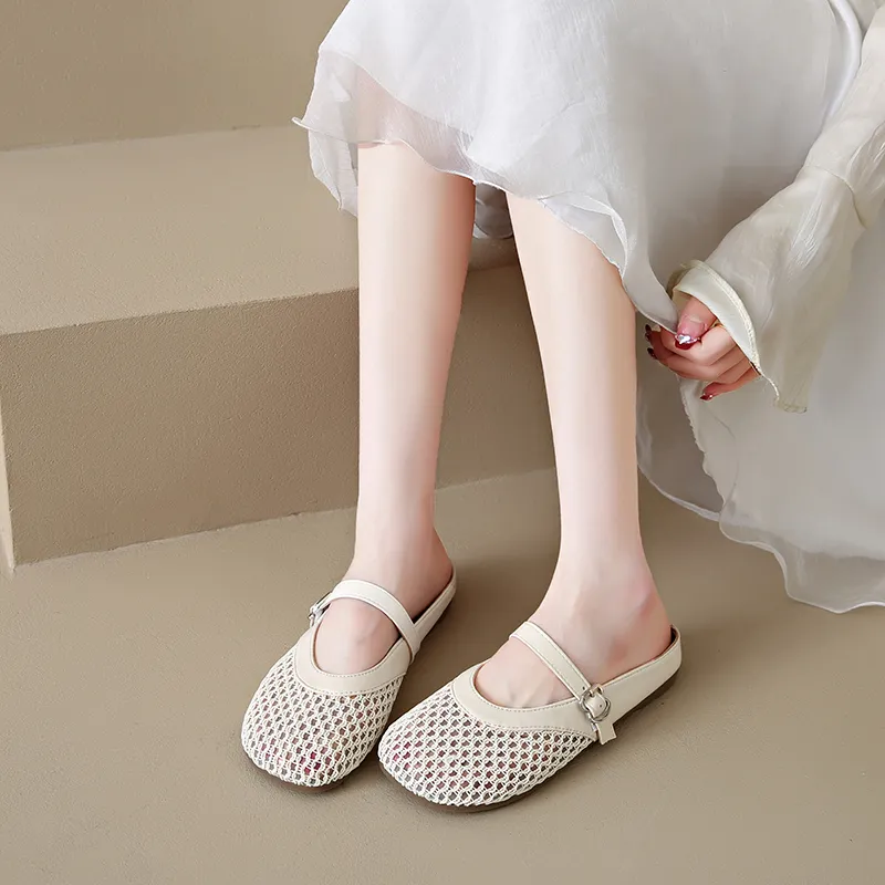 REIHUNG Slip Resistant Quick Dry Closed Toe Slippers Women's-3