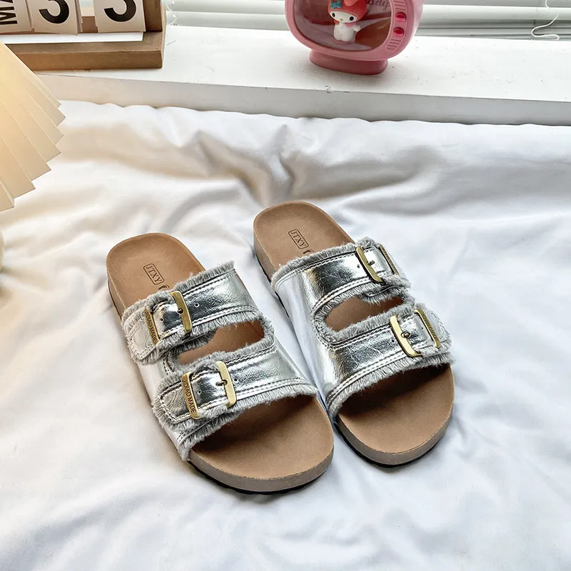 REIHUNG Quiet Slide Slippers Women's-2
