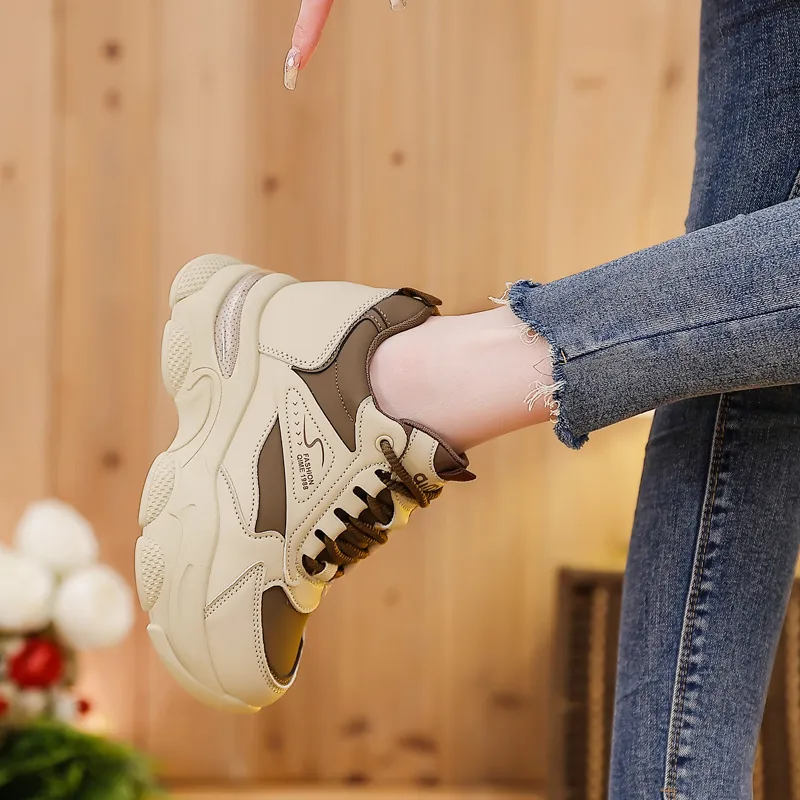 REIHUNG Low-Top Chunky Sneakers Women's-2