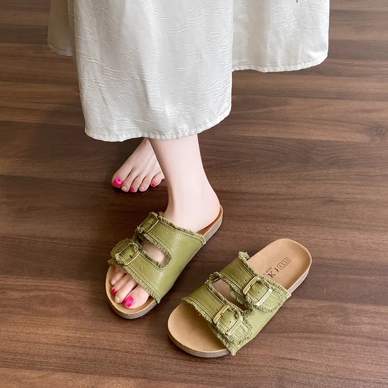 REIHUNG Quiet Slide Slippers Women's-14