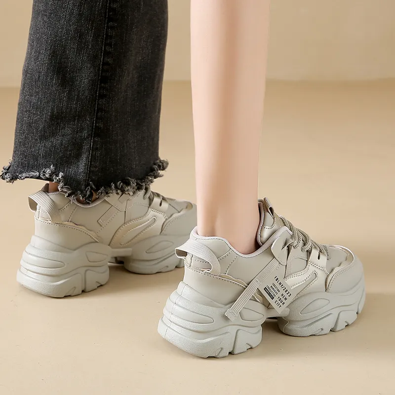 REIHUNG Low Top Chunky Sneakers Women's-6