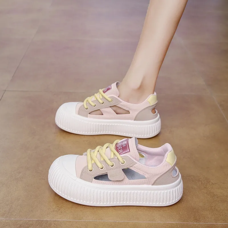 REIHUNG Slip Resistant Low Top Skateboard Shoes Women's-9