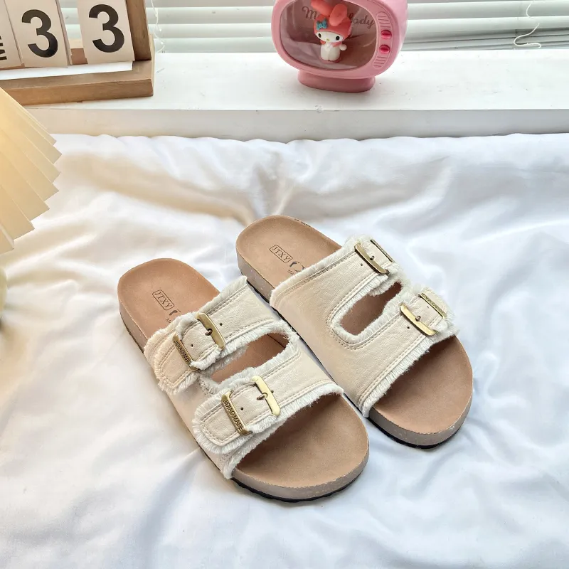 REIHUNG Quiet Slide Slippers Women's-16