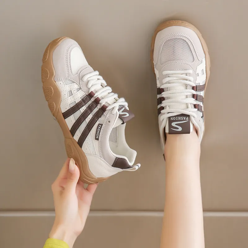 REIHUNG Shock Absorbing, Non Slip, Wear Resistant, Breathable And Lightweight Low Top Casual Shoes Women's-6
