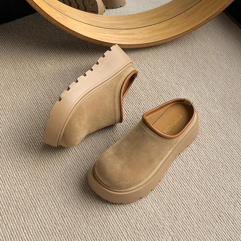 REIHUNG Quiet Abrasion Resistant Slip Resistant Wrap toe Slippers Women's-8