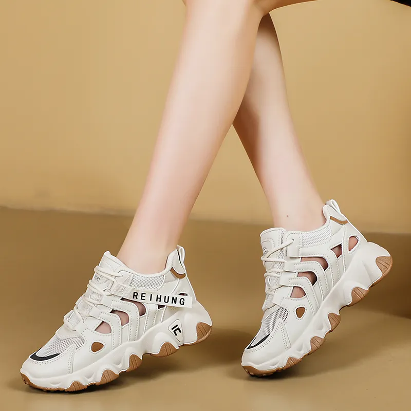 REIHUNG Low Top Chunky Sneakers Women's-7