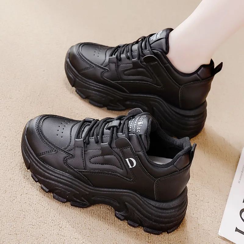 REIHUNG Low Top Chunky Sneakers Women's-19