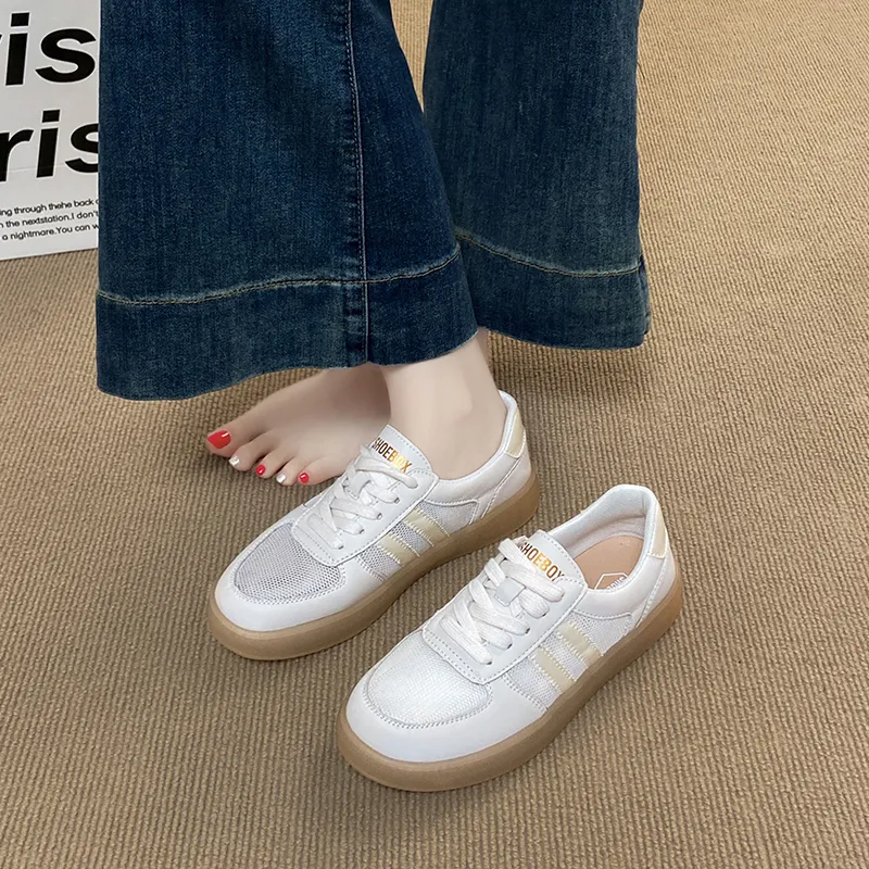 REIHUNG Low Top Skateboard Shoes Women's-8