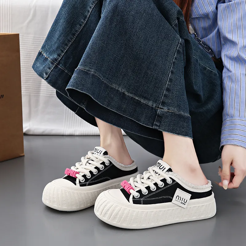 REIHUNG Wrap toe Slippers Women's-6