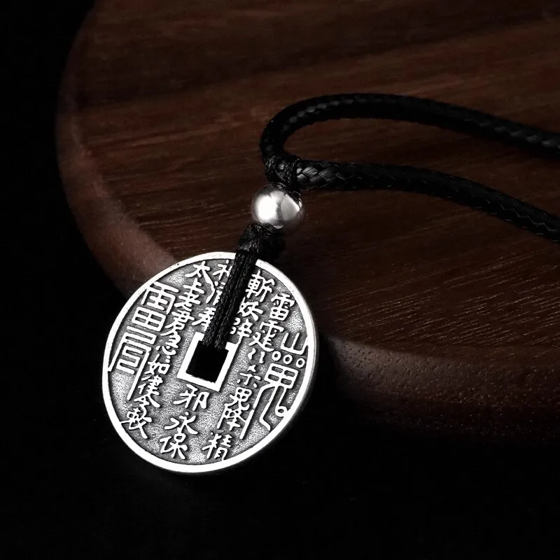 Ostantin S925 Silver Necklaces Unisex-3