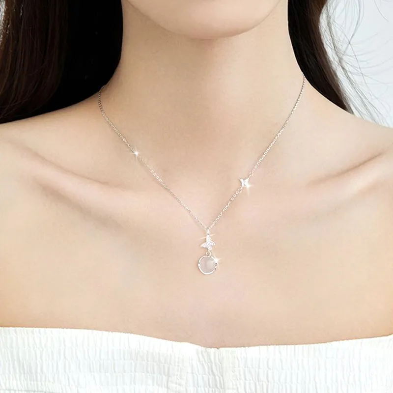 Ostantin Chalcedony Necklaces Women's-5