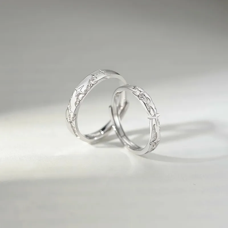 Ostantin 999 Fine Silver Rings Unisex-5
