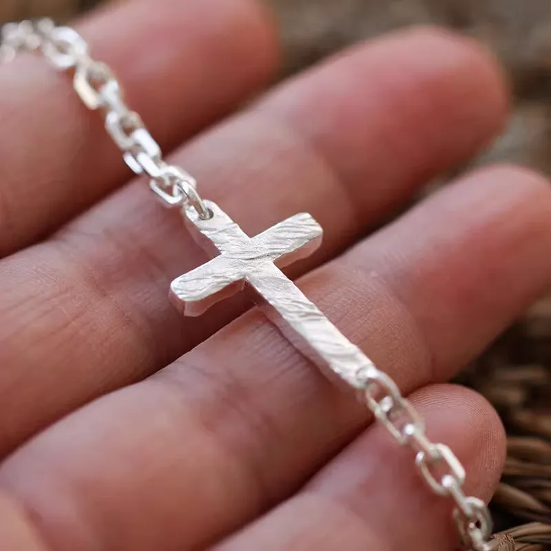 Ostantin S925 Silver Bracelets Men's-4
