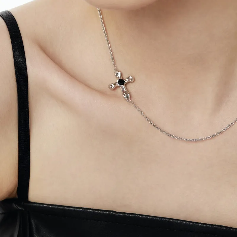 Ostantin S925 Silver Necklaces Unisex-4