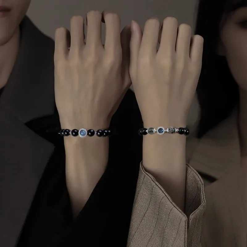 Ostantin Obsidian Bracelets Unisex-6
