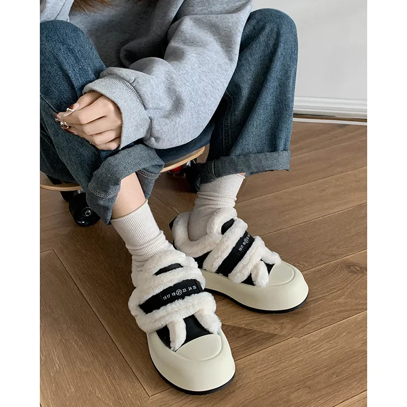 Thermal Slip Resistant Low Top Trendy Casual Skateboard Shoes & Unlined Shoes Selection Women's-8