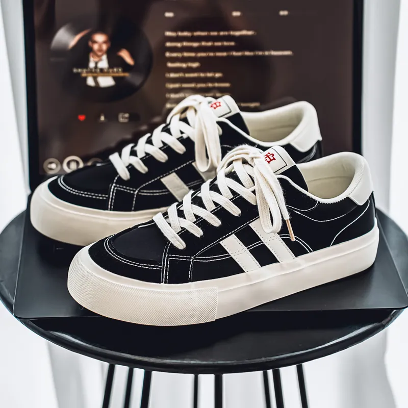 CVOJOO Anti Slip And Wear Resistant Height Increasing Low Top Skateboard Shoes Men's-9